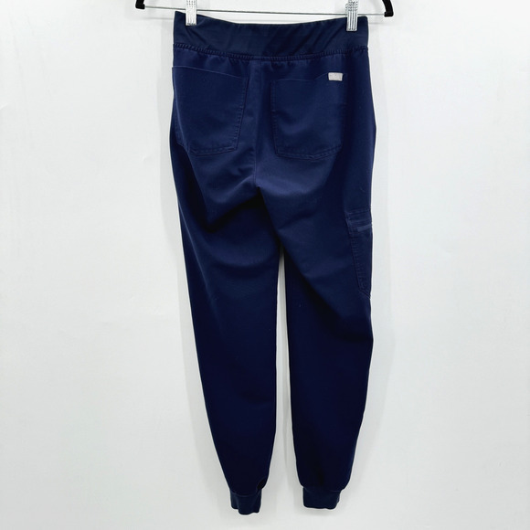 FIGS Zamora 2.0 Jogger Scrub Pants Sz XXS Navy Blue W18SW2005 - Picture 2 of 11